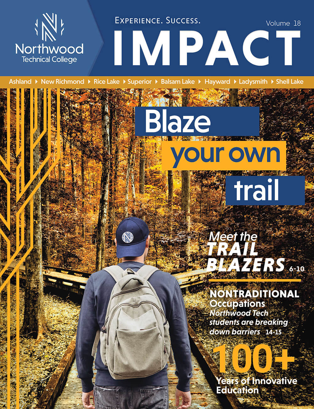 Cover of the Northwood Tech Impact publication