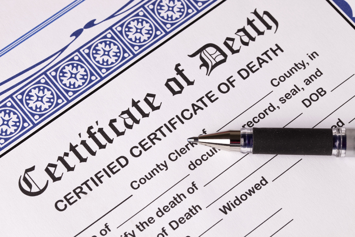 Death Certificate