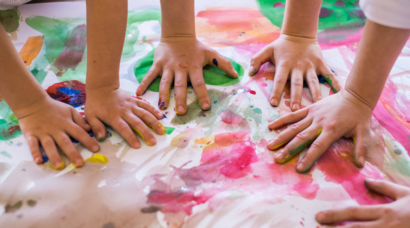 Finger painting