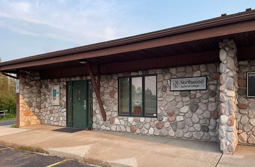 View of Ladysmith Outreach Center sign