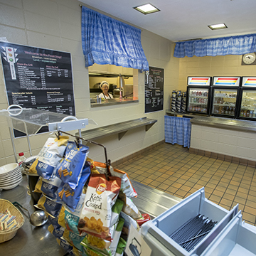 Image of the WITC-Ashland campus's cafe, Food Stop