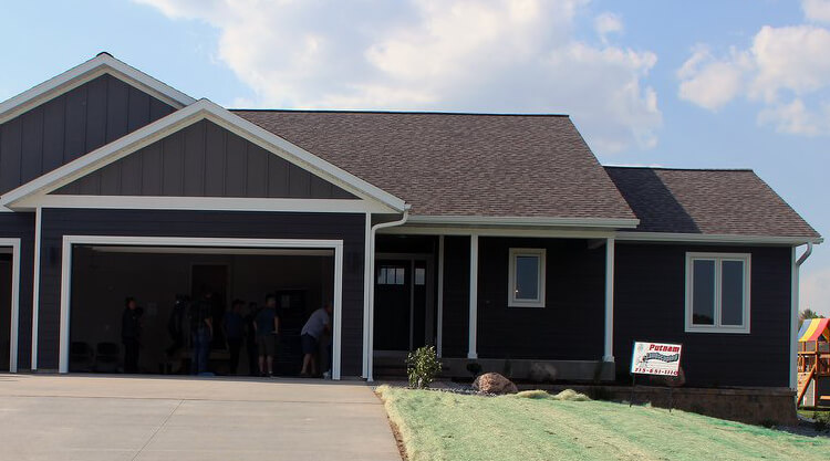 The finished house project from 2018