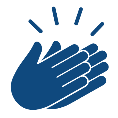 Clapping icon