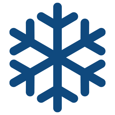 Icon of a snowflake