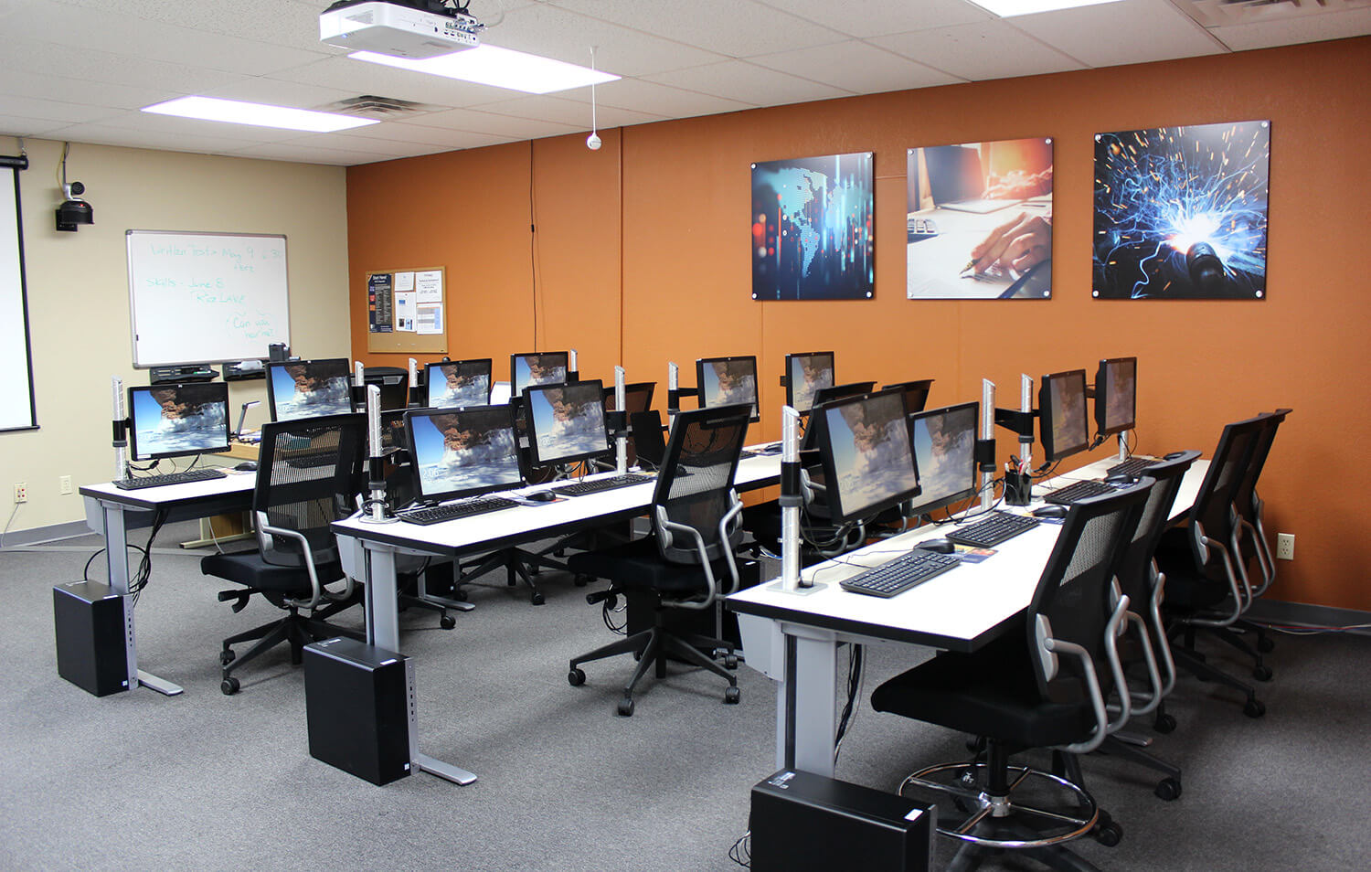 Interior view of the Hayward Outreach Center
