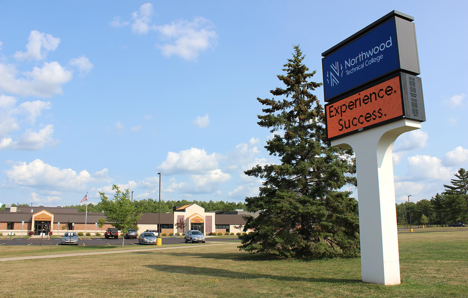 Exterior view of the Ashland campus