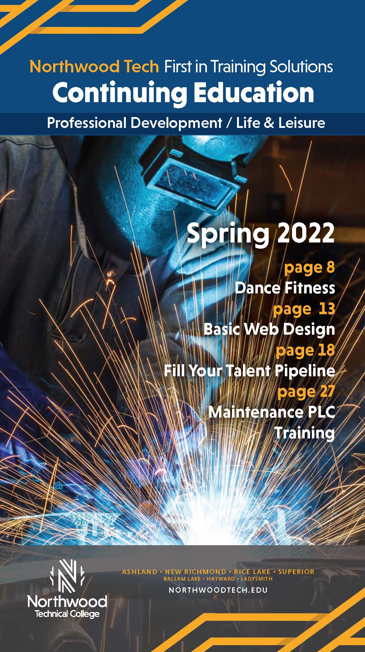 Spring 2022 Continuing Education Catalog Cover