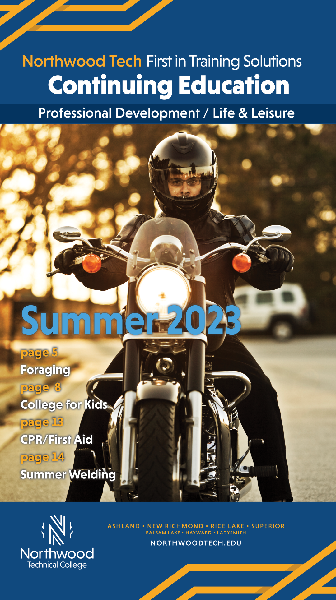 Summer 2023 CE Catalog Cover