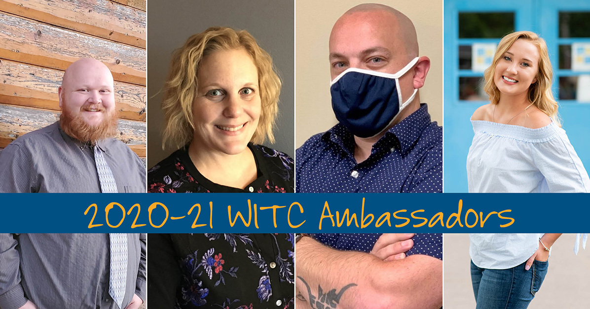Headshots of each of the 2020-21 WITC Ambassadors