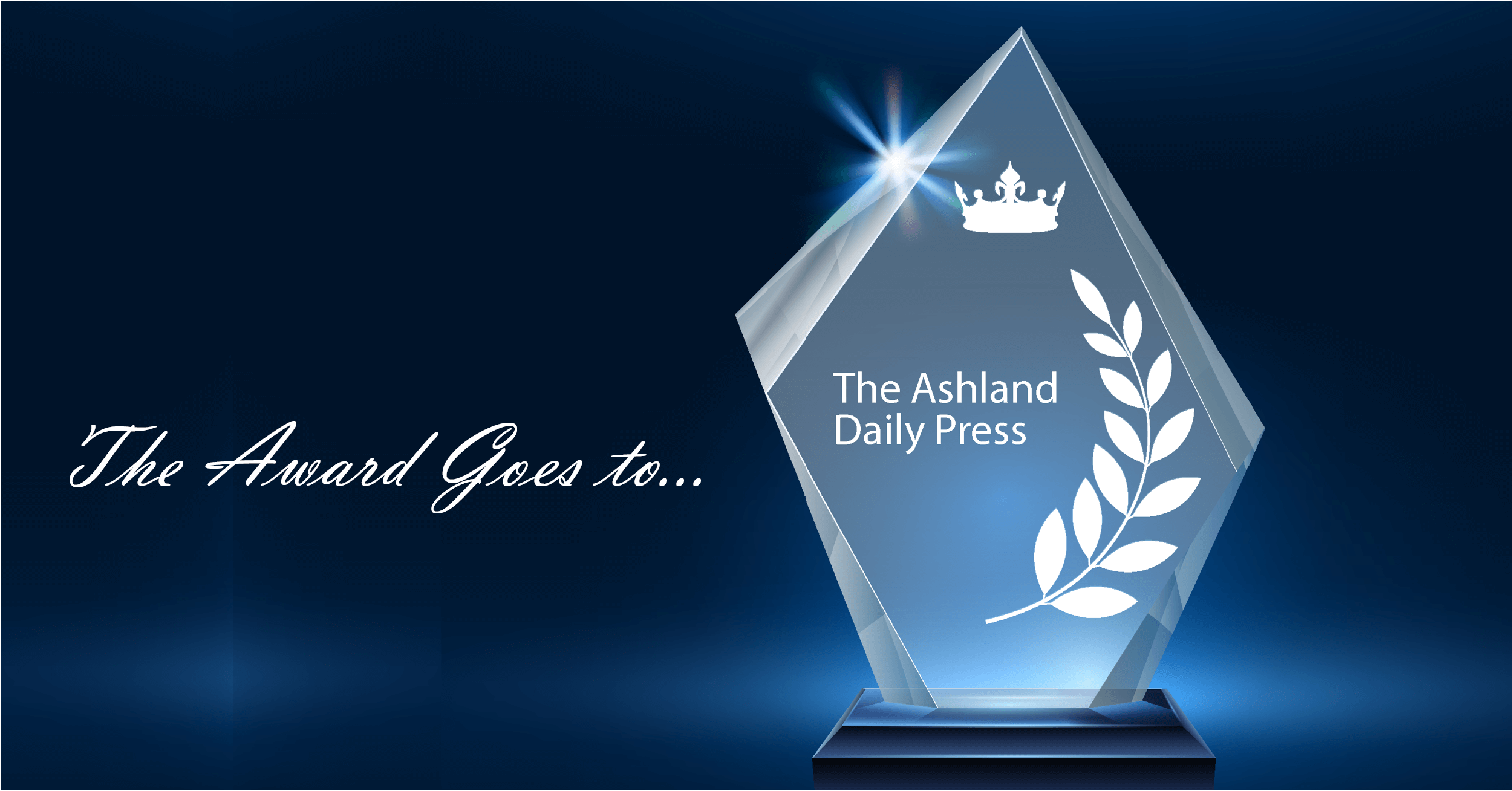 The award goes to...The Ashland Daily Press