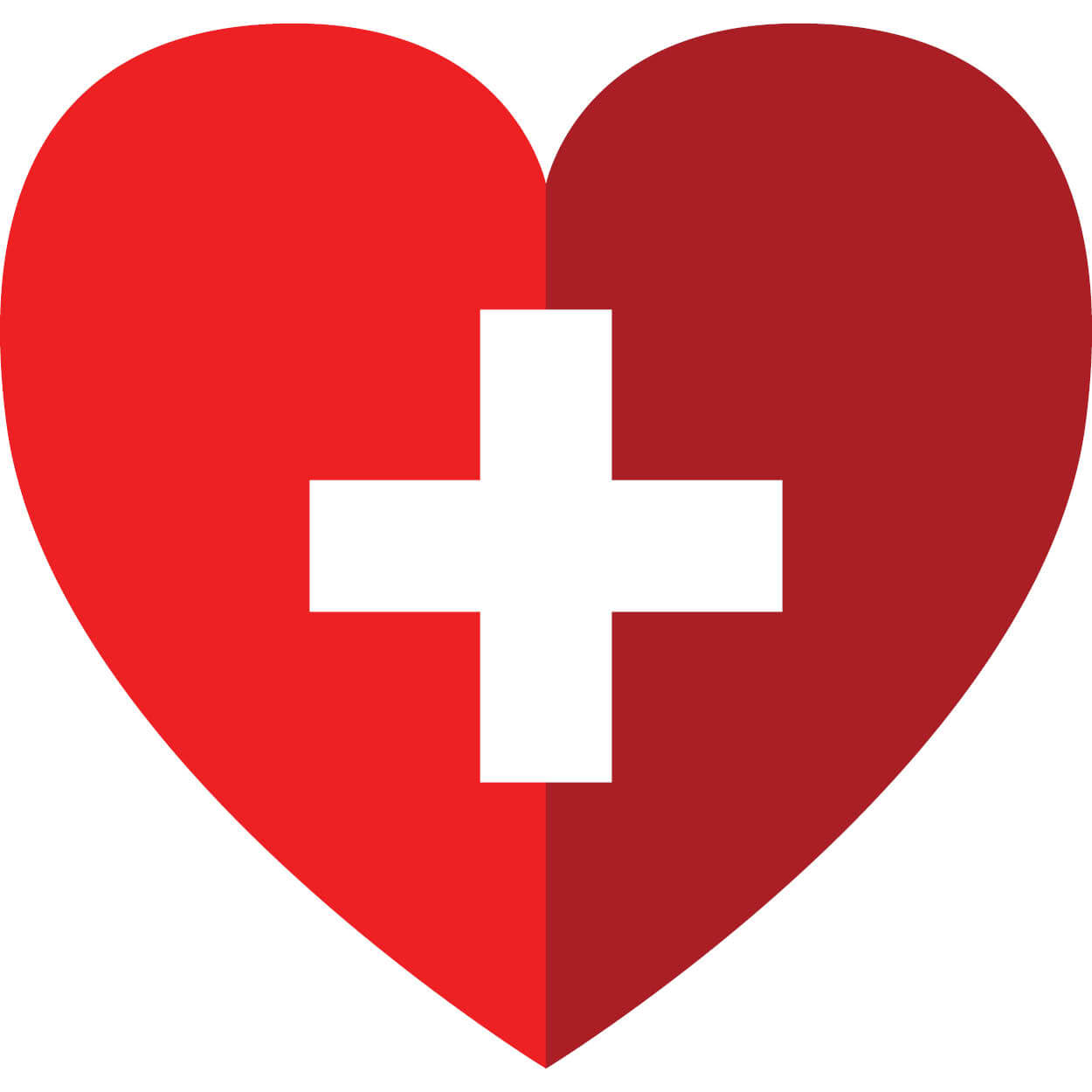 Healthcare heart logo