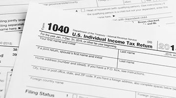1040 tax documents