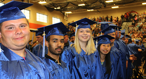 Hospitality Foundation students pictured at graduation